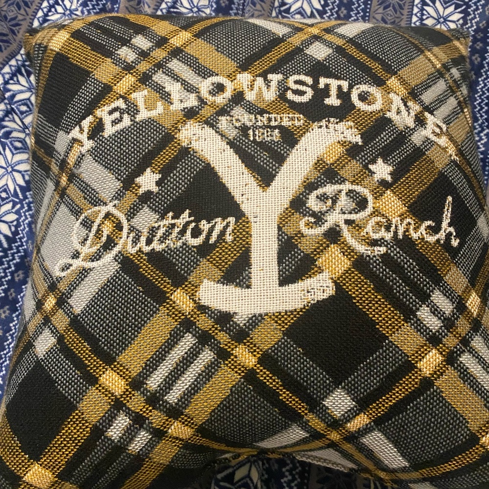 Yellowstone Dutton Ranch Throw Pillow